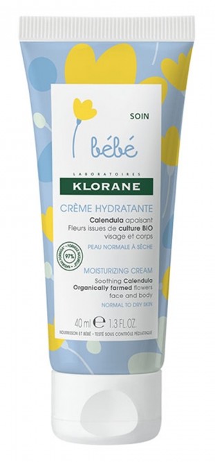 Klorane Bébé Crème Hydratante 40ml